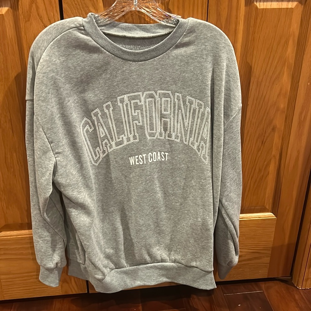 Grey crewneck from SHEIN